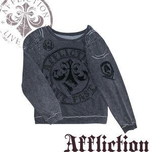 Vintage Affliction Crewneck Pullover